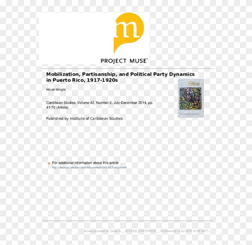 Pdf - " - Project Muse Clipart #2625904