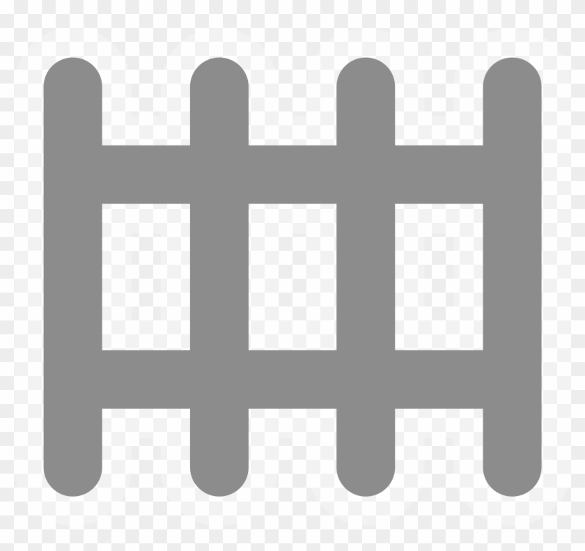 Open - Picket Fence Clipart
