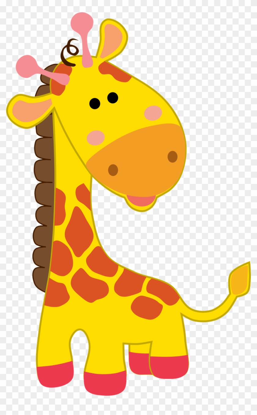 Png On A Macaco Tucano Tigre Le - Imagem De Girafa Png Clipart