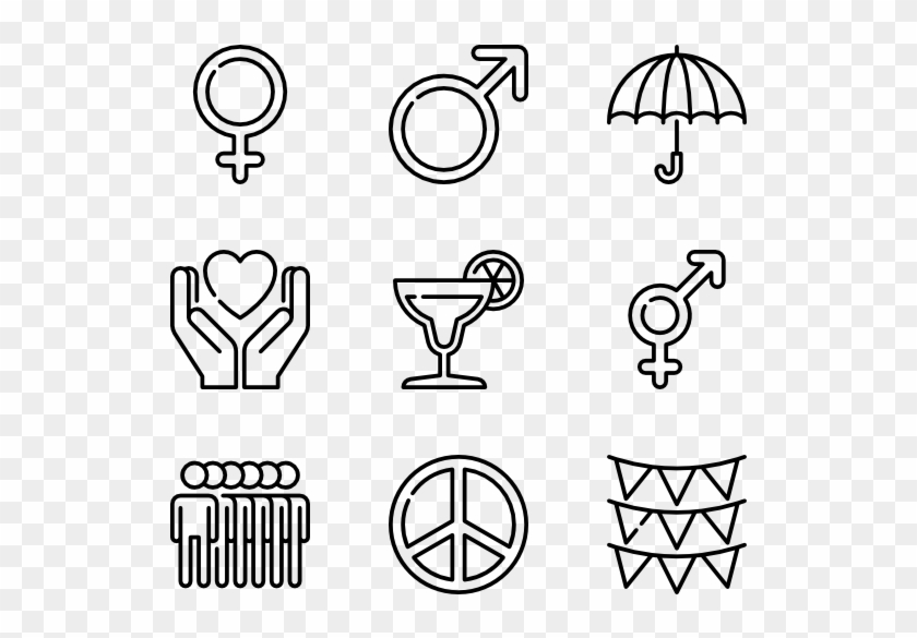 World Pride - Graphic Design Icon Vector Clipart