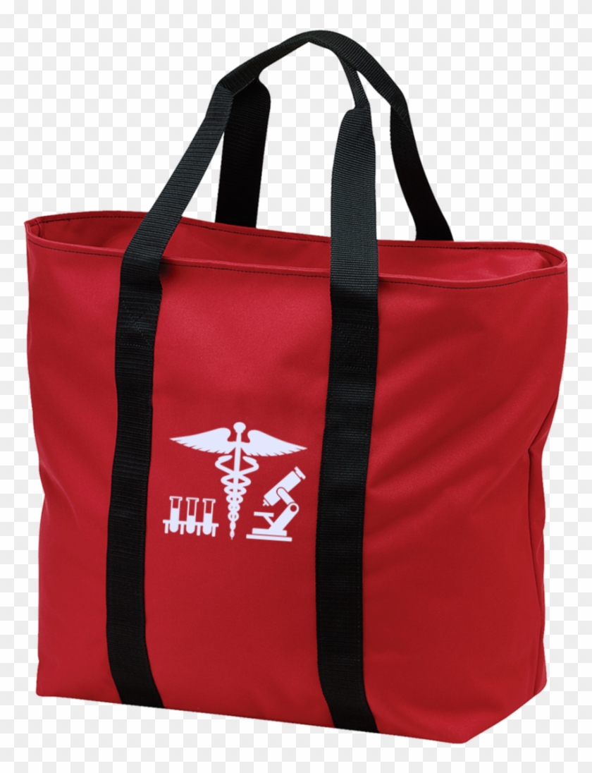 Medical Laboratory Scientist Caduceus All Purpose Tote - Tote Bag Clipart