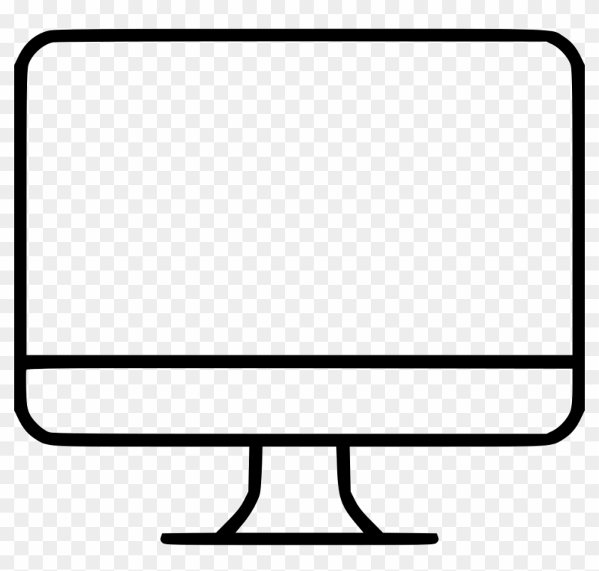 Computer Desktop Desktopcomputer Display Monitor Pc - Pc Screen Icon Png Clipart #2626988