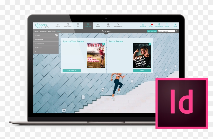 Adobe Indesign Cc , Png Download - Adobe Indesign Clipart