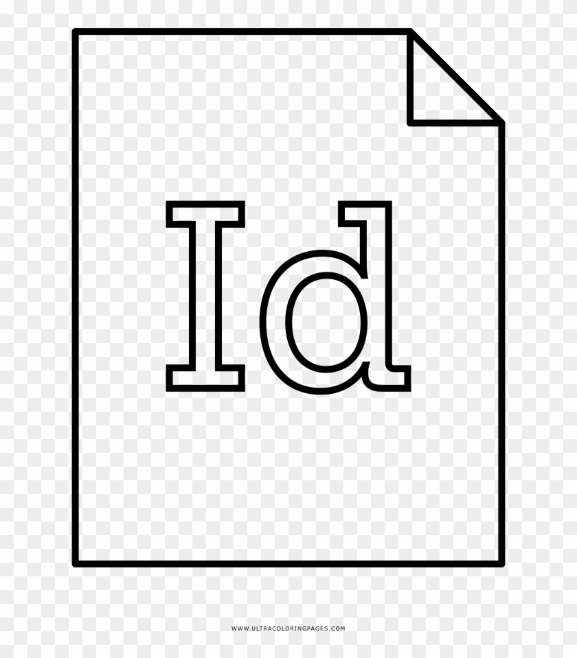 Adobe Indesign Coloring Page - Circle Clipart #2627194