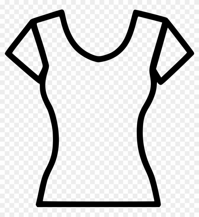 Cloth Dressing Fashion Women - T Shirt Women Svg Clipart #2627275