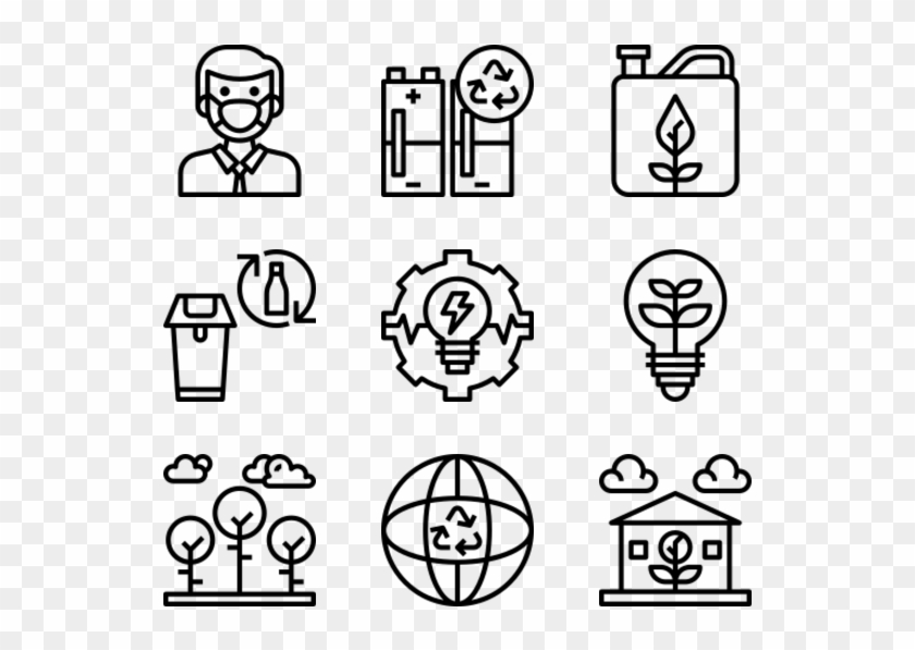 Recycling Energy - Box Icon Hand Drawn Clipart #2627318