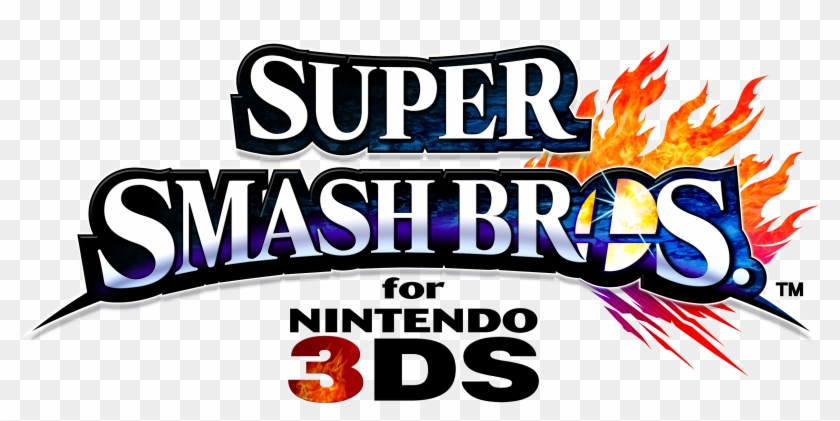 Super Smash Bros For Nintendo 3ds Logo - Super Smash Bros. For Nintendo 3ds And Wii U Clipart