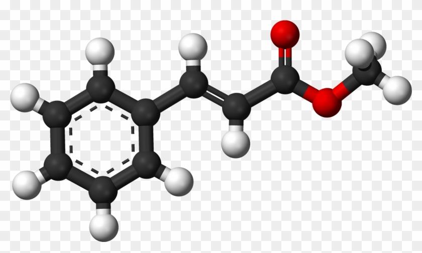 Methyl Cinnamate 3d Balls - Hyaluronic Acid Molecule 3d Clipart #2627601