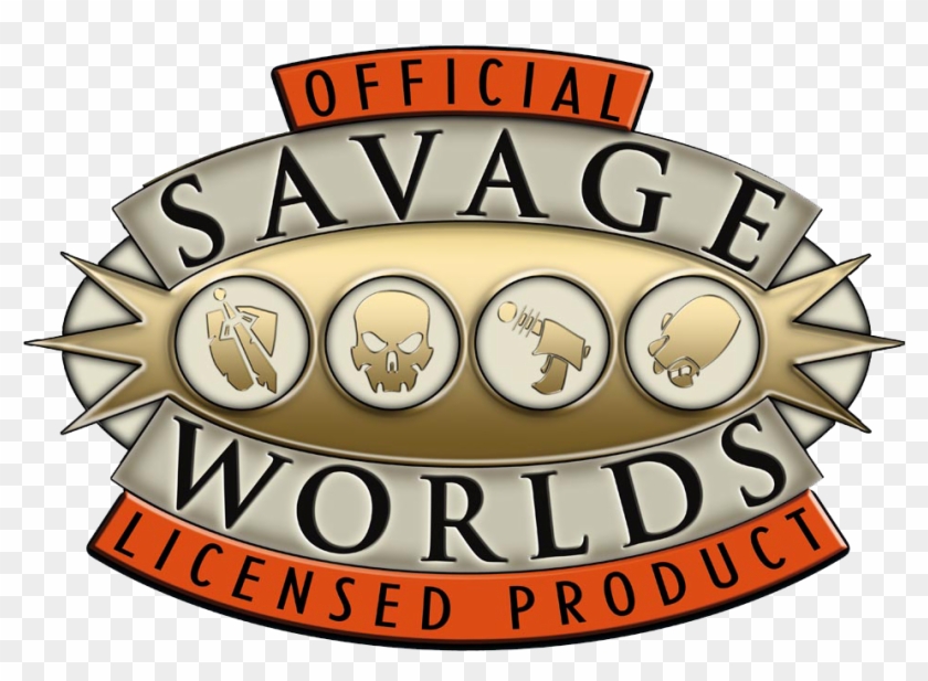 Savage Worlds Licensed - Savage Worlds Logo Clipart #2627855