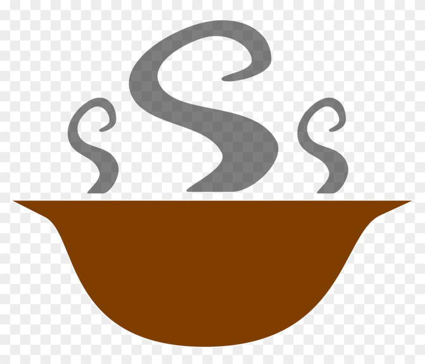 Bowl Smoke Hot - Soup Clipart Transparent Background - Png Download #2628007