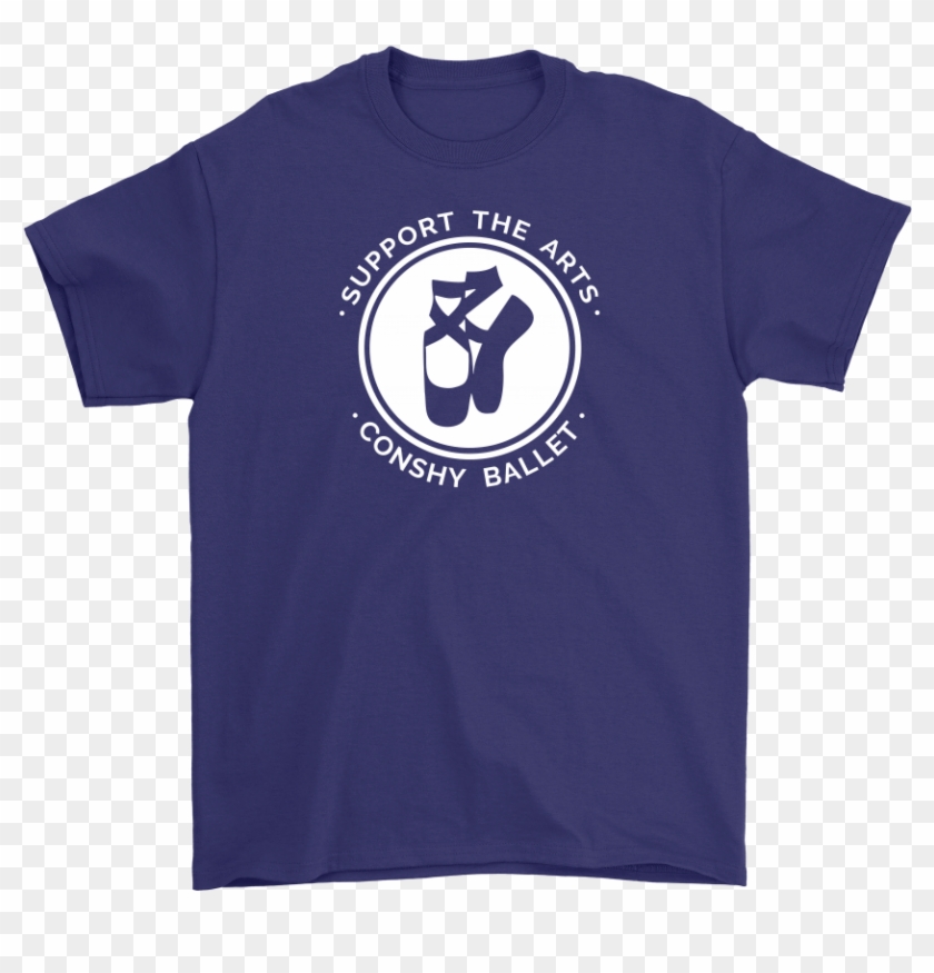 Support The Arts Conshy Ballet T-shirt - Doctor Who Police Public Call Box Clipart