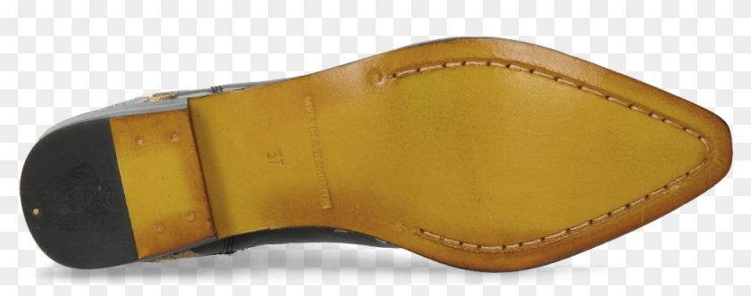 Ankle Boots Marlin 4 Black Embroidery Stars - Slip-on Shoe Clipart