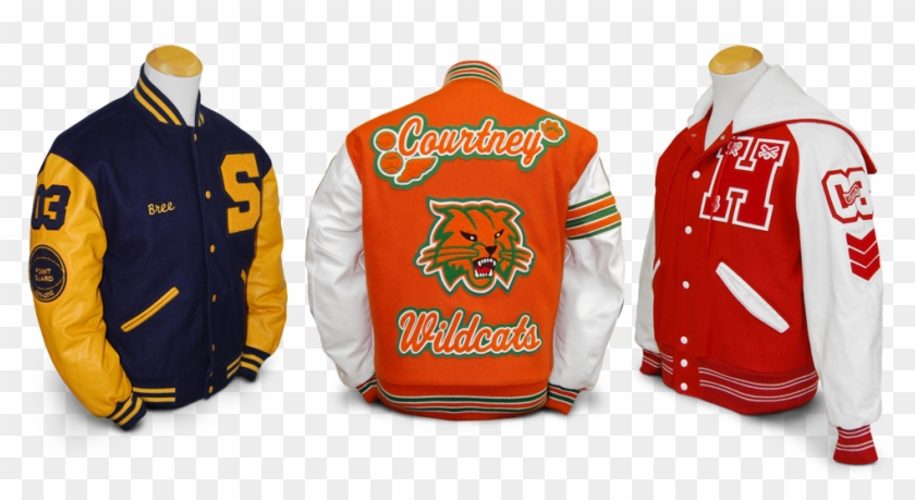 Coat Clipart Letter Jacket - Varsity Letter Jacket - Png Download