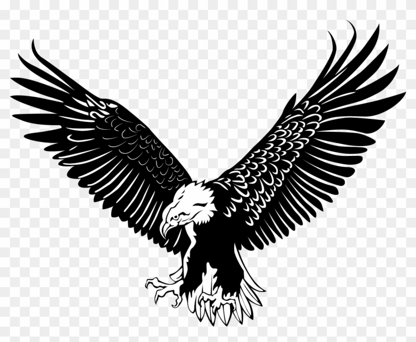 Eagle Png Logo - Eagle Vector Black And White Clipart