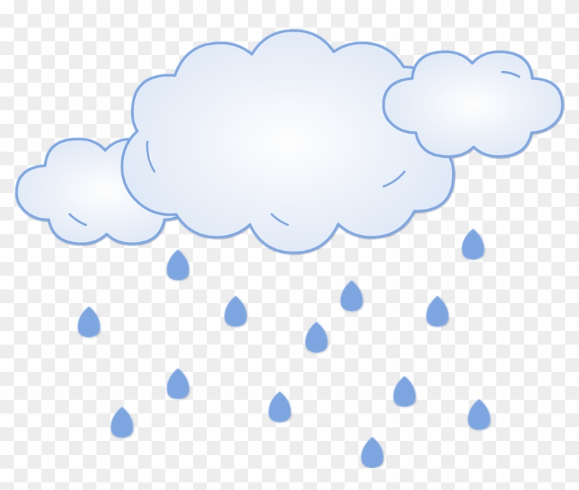 Rain Clouds Sky Water Rainy Png Image - เมฆ ฝน ตก Clipart #2629217