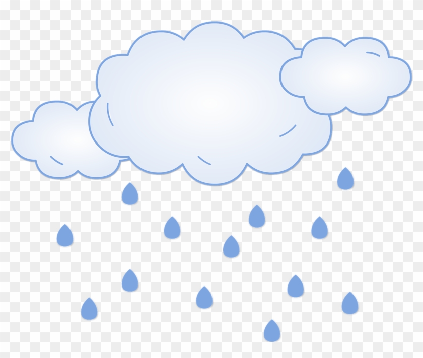 Rain Clouds Sky Water Rainy Png Image - เมฆ ฝน ตก Clipart