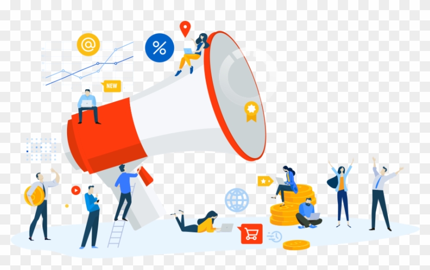 360° Digital Agency With A 'digitally' Strong-arm - Graphic Design Clipart