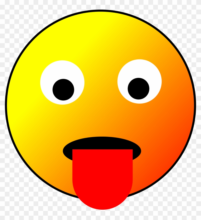 Smiley Face Tongue Out - Tongue Clip Art - Png Download