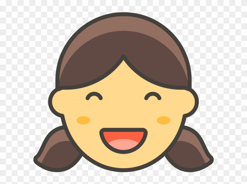 Girl Emoji - Girl Emoji Png Clipart #2629733