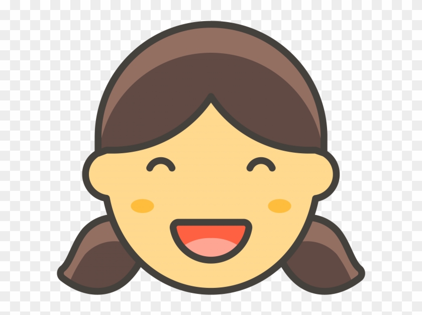 Girl Emoji - Girl Emoji Png Clipart