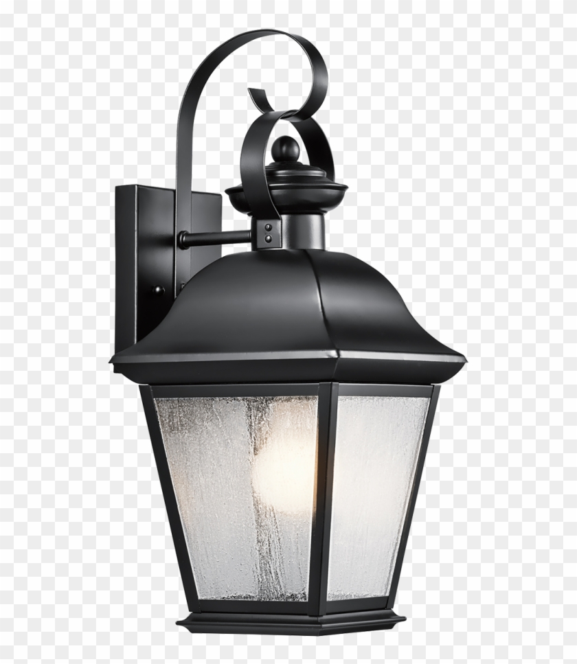 Outdoor Wall Sconce Outdoor Garage Lights Led Outside - Kichler Mount Vernon Black Led Clipart