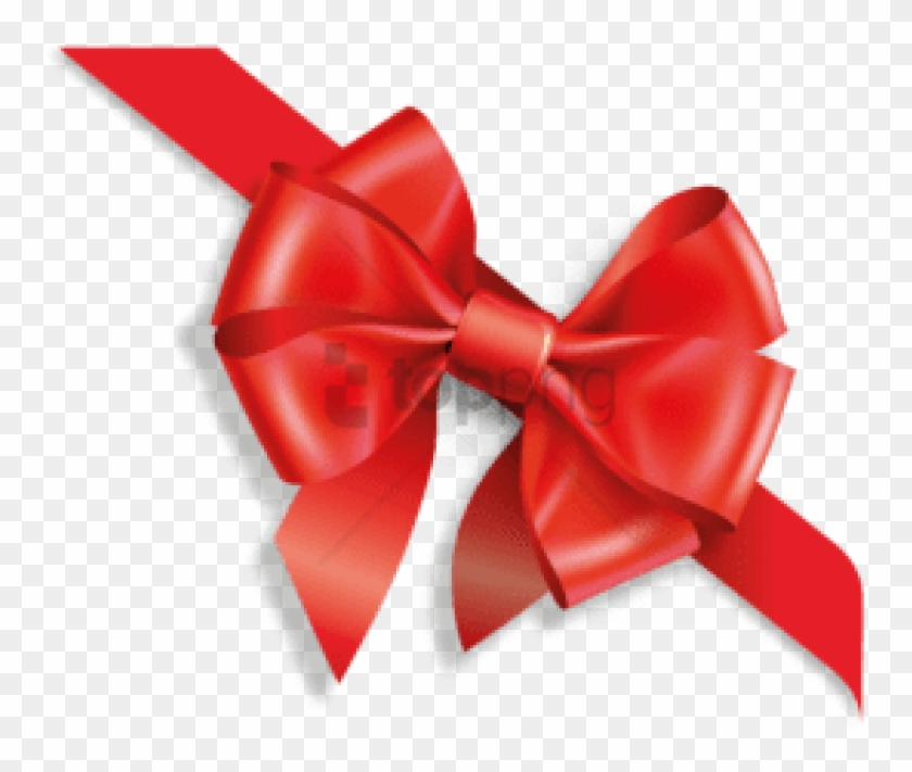 Free Png Fiocco Regalo Rosso Png Image With Transparent - Red Holiday Bow Png Clipart
