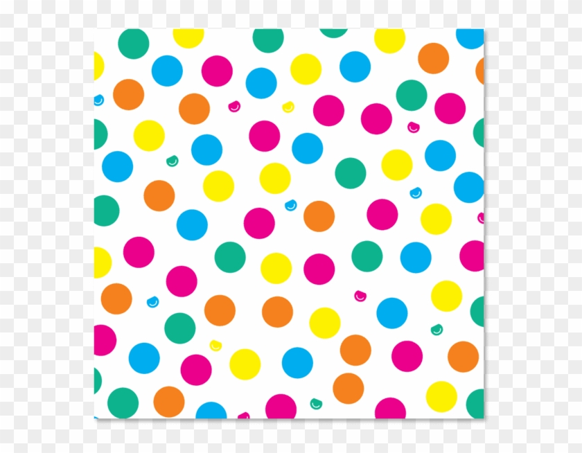 Papel De Regalo - Papel De Regalo Lunares De Colores Clipart #2631045