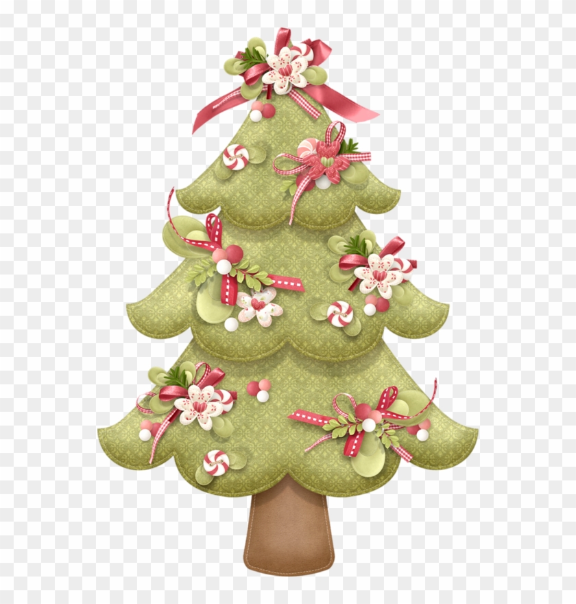 Cartoon Christmas Tree, Christmas Tree Clipart, Christmas - Christmas Day - Png Download