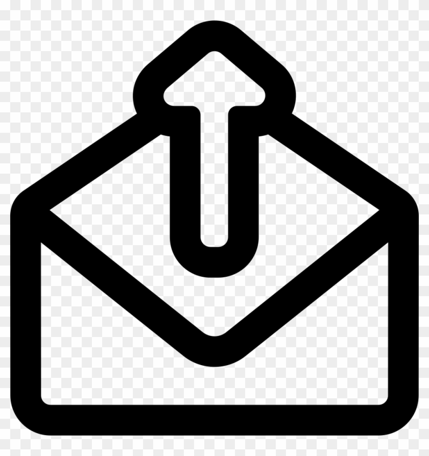 Jpg Library Download Email Clipart Opened Envelope - Receiving Icon - Png Download #2631776