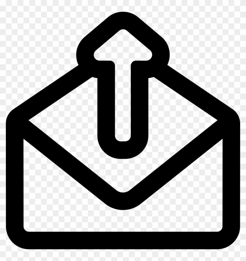 Jpg Library Download Email Clipart Opened Envelope - Receiving Icon - Png Download