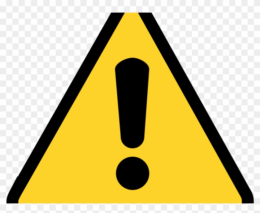 Hazard Sign Clip Art - Png Download