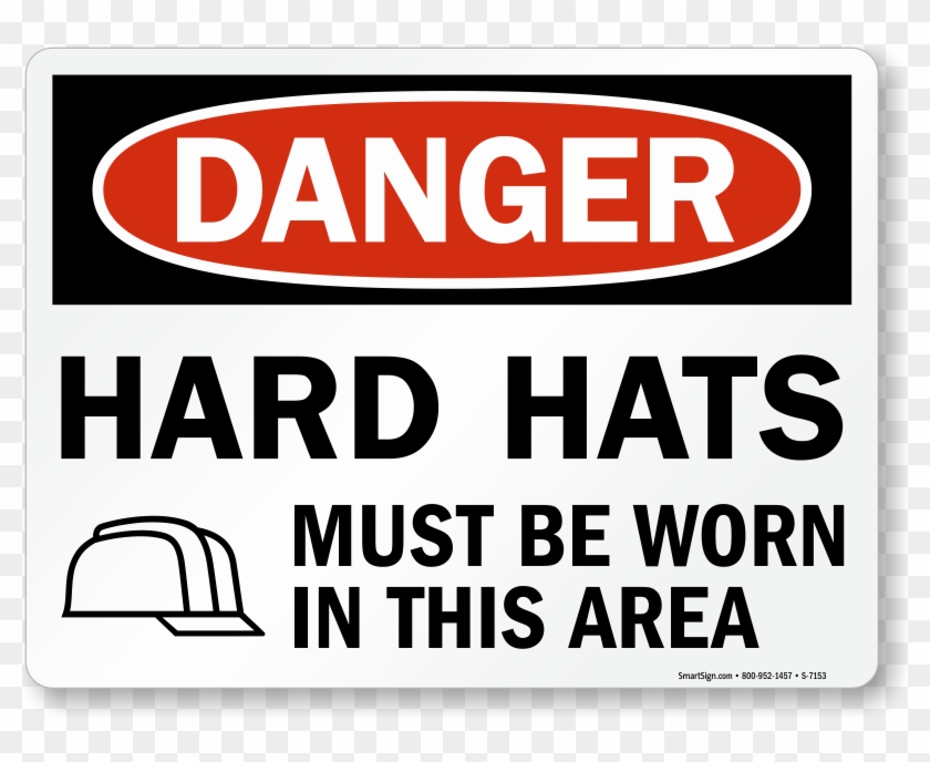 Had Hat Area Signs - Voltage Rating Sign Clipart #2632157
