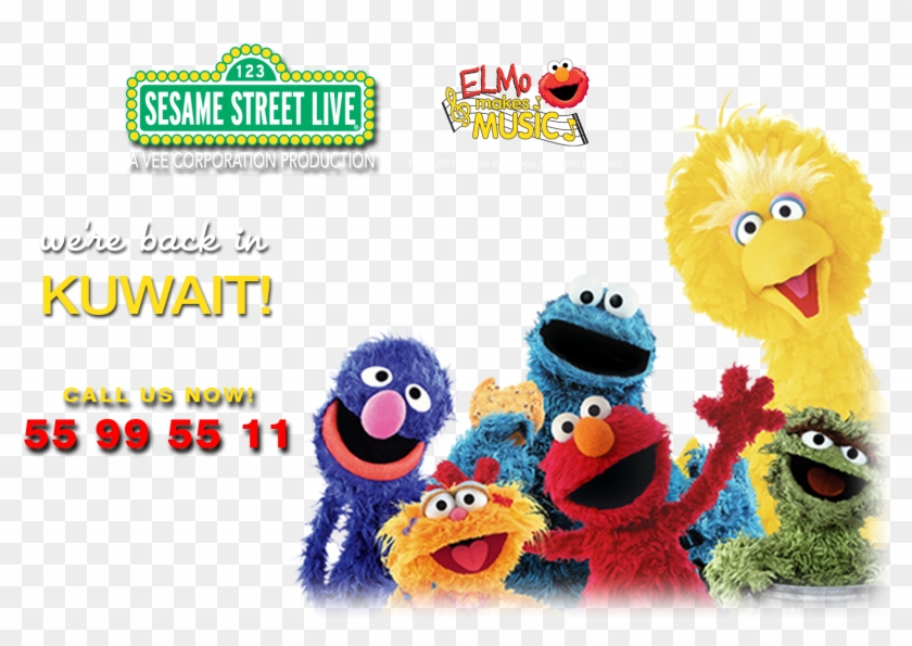 Sesame Street Live Kuwait - Sesame Street Live Clipart