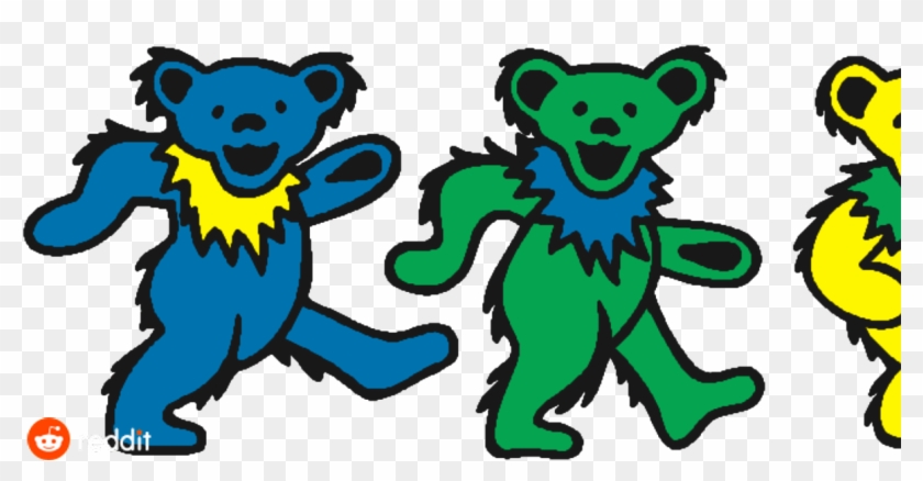 Grateful Dead Bears Png Transparent Background - Grateful Dead Bears Clipart #2632844