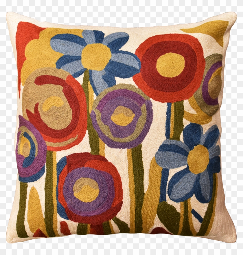 Red White And Blue Decorative Pillows - Cushion Clipart