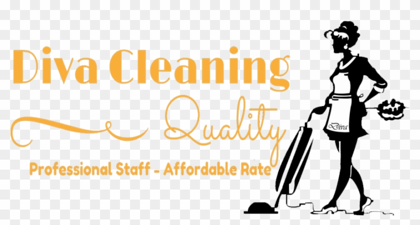 Diva Cleaning Service - Illustration Clipart