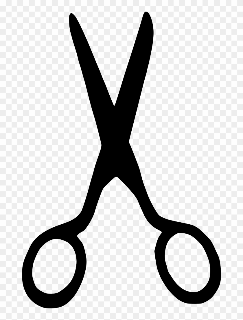 Download Png - Tesoura De Cabeleireiro Png Clipart