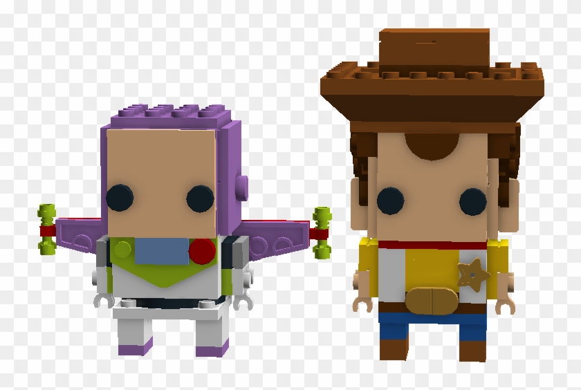 Toy Story Brickheadz - Cartoon Clipart #2633461