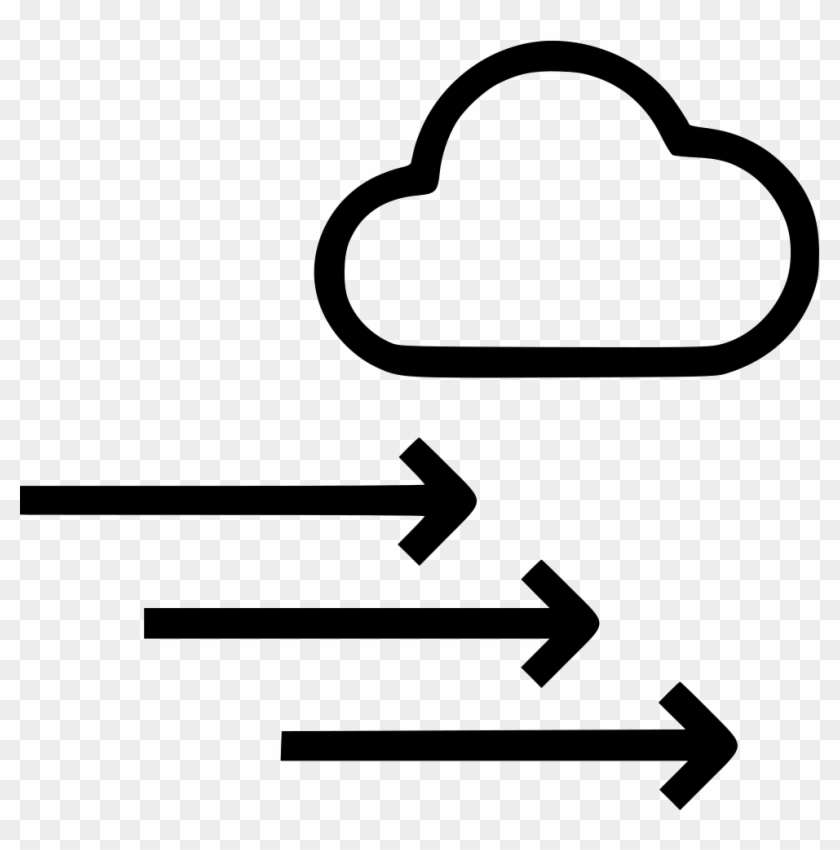 Arrow Png Wind - Weather Air Pressure Icon Clipart