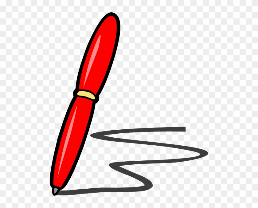 Red Pen Png Image Clipart - Red Pen Clipart Transparent Png #2634147