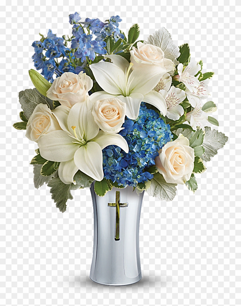 Skies Of Remembrance Bouquet - Skies Of Remembrance Teleflora Clipart #2634536