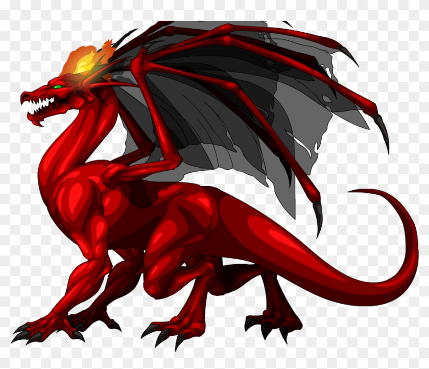 Adventure Quest Fire Dragon Clipart #2634538