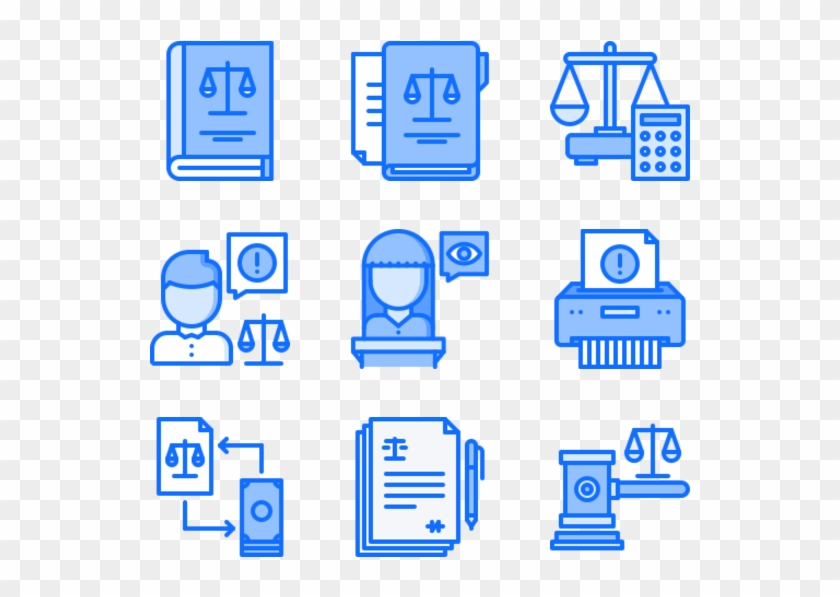 Law - Icon Clipart #2634709