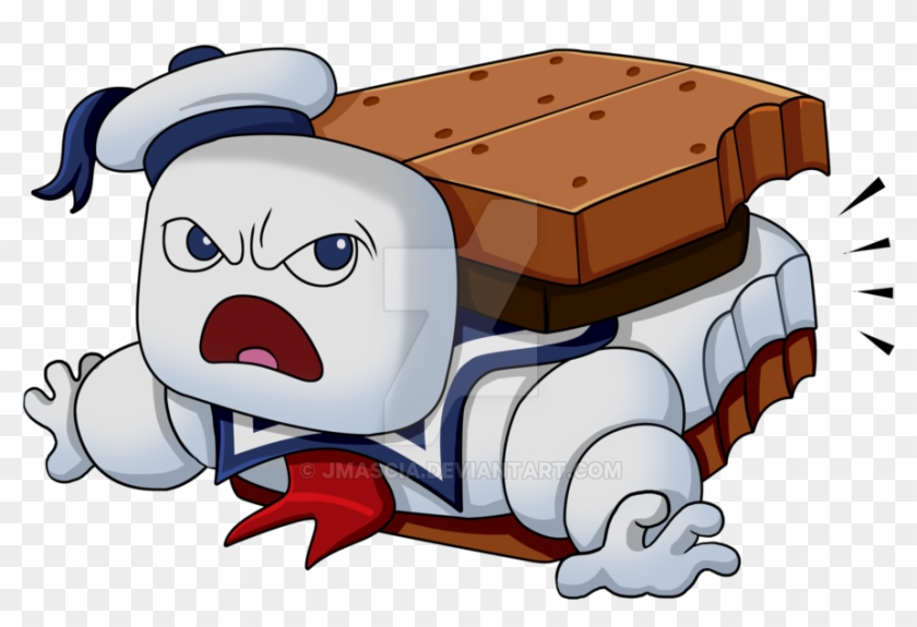 Stay Puft S - S Mores Cartoon Clipart #2634776