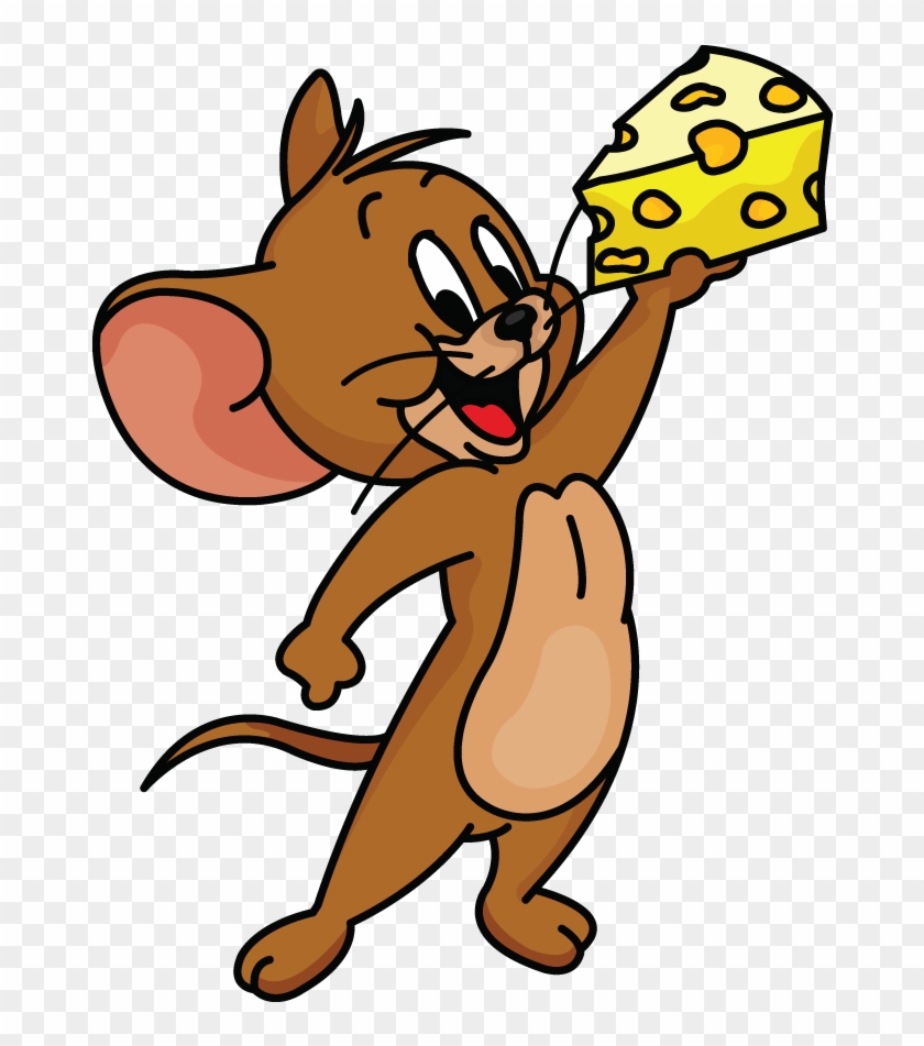 Shocking Tom And Jerry Cartoon Images To Draw How The - Jerry Mouse Clipart #2634778