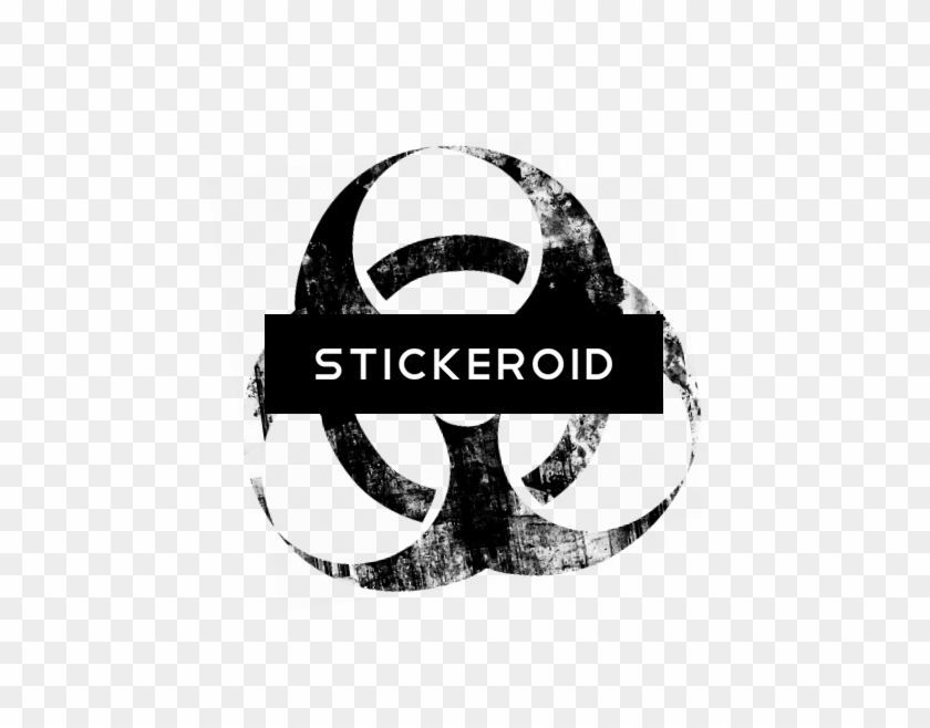 Png Biohazard Grunge , Png Download - Icon Black Clipart