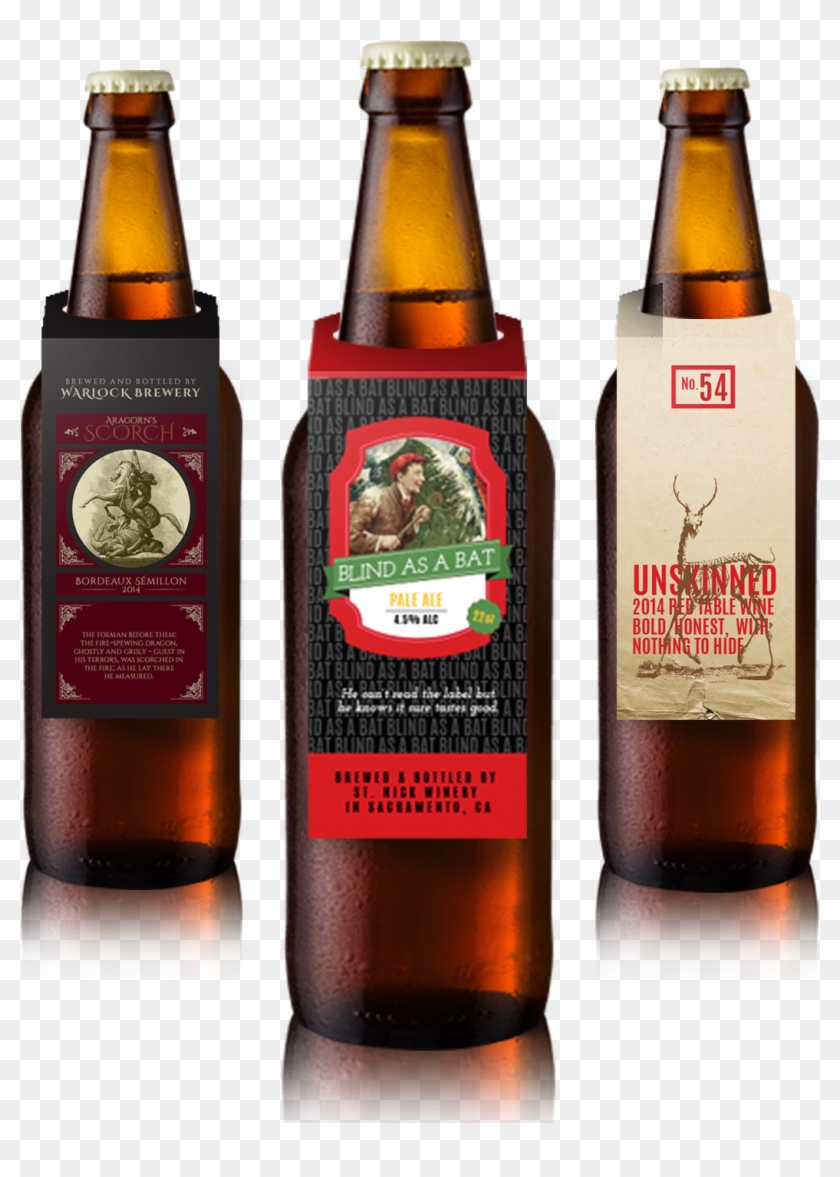 Beer Bottle Hang Tag , Png Download - Beer Bottle Hang Tag Clipart