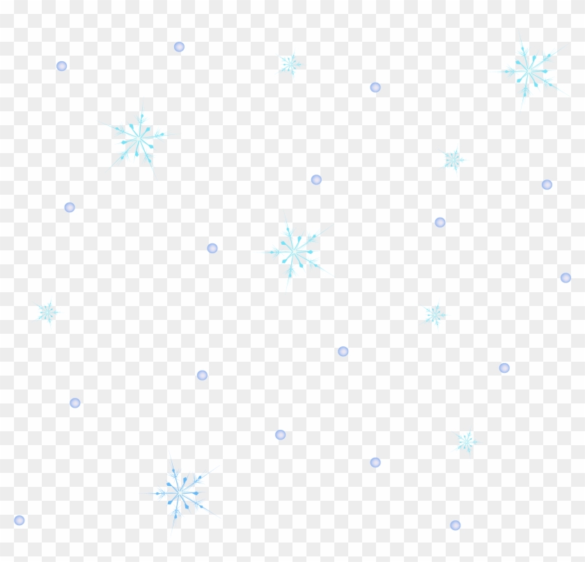 Blue Snowflake Background - Pattern Clipart #2635944