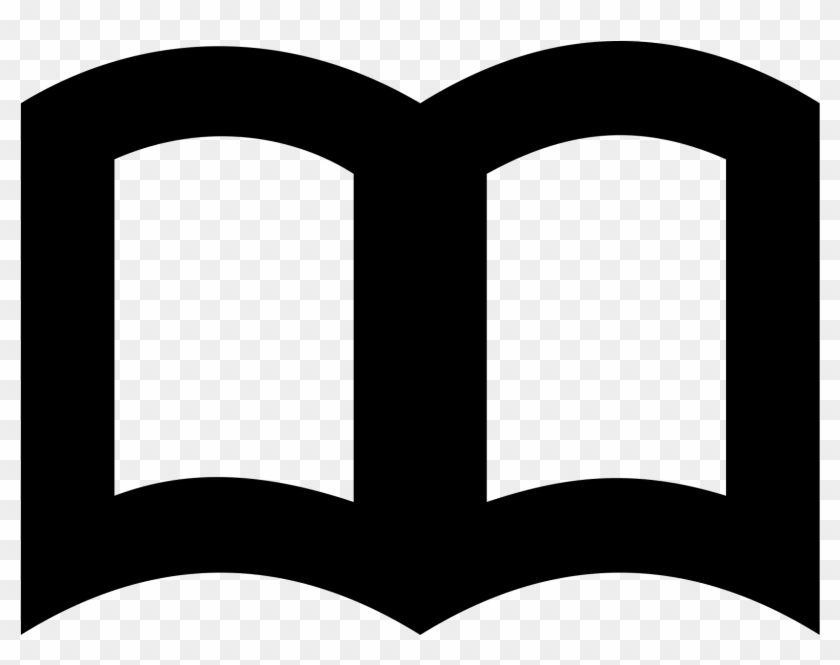 Book Logo Png Black Clipart #2636010