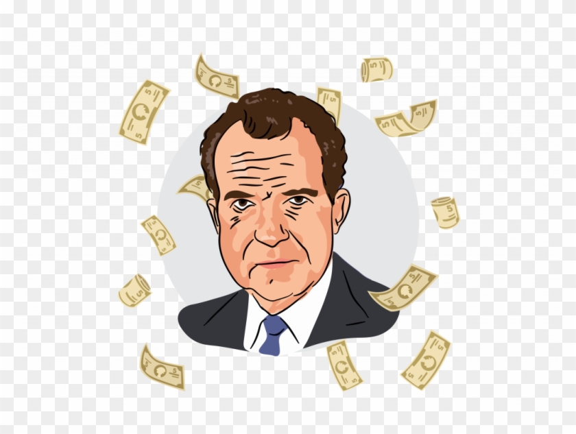 The Nixon Shock - Richard Nixon Clip Art - Png Download